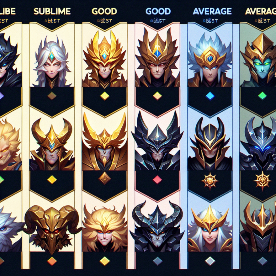 The Ultimate Mobile Legends Tier List: Ranking Heroes from Best to Worst